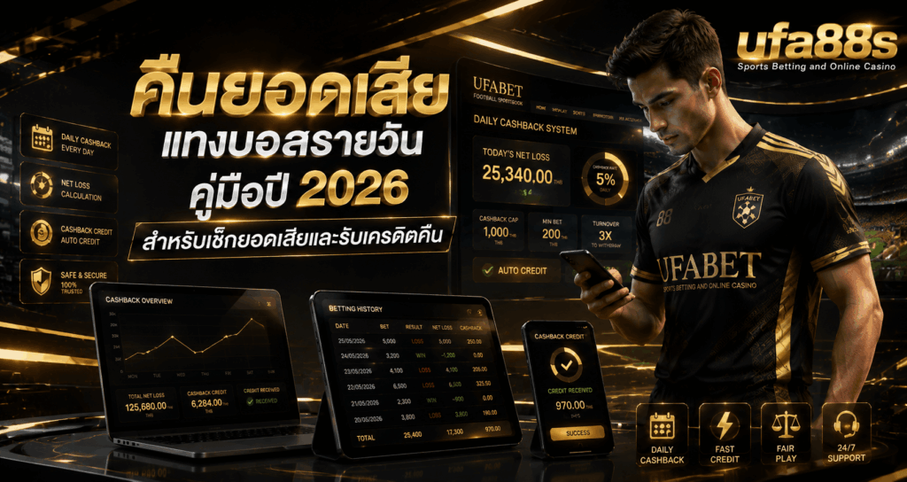 คืนยอดเสียแทงบอลรายวัน