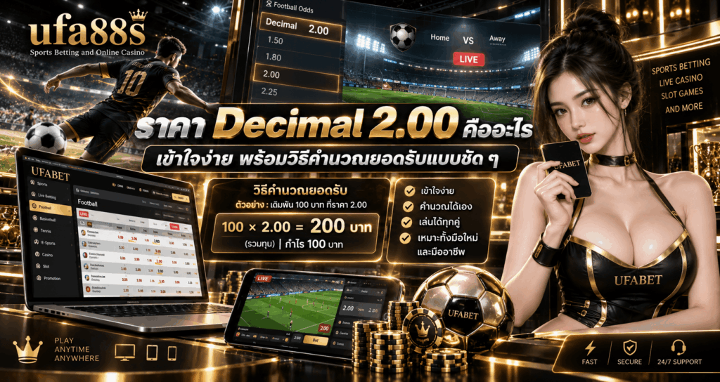 ราคา Decimal 2.00 คืออะไร