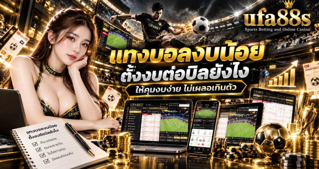 แทงบอลงบน้อยตั้งงบต่อบิลยังไง
