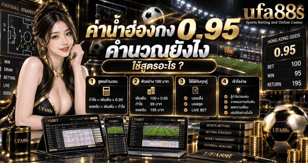 ค่าน้ำฮ่องกง 0.95 คิดยังไง