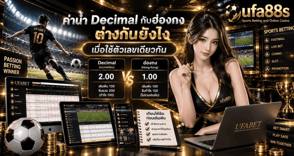 ค่าน้ำ Decimal กับฮ่องกงต่างกันยังไง