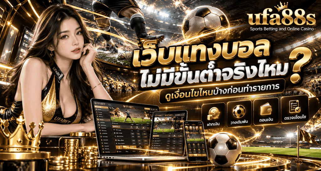 เว็บแทงบอลไม่มีขั้นต่ำจริงไหม