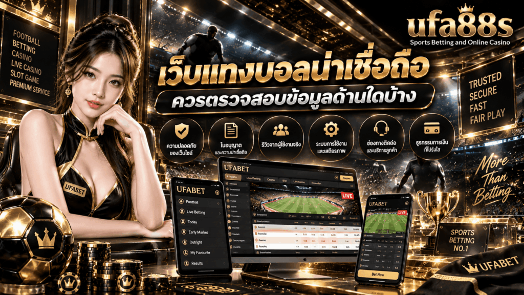 เว็บแทงบอลเว็บตรง