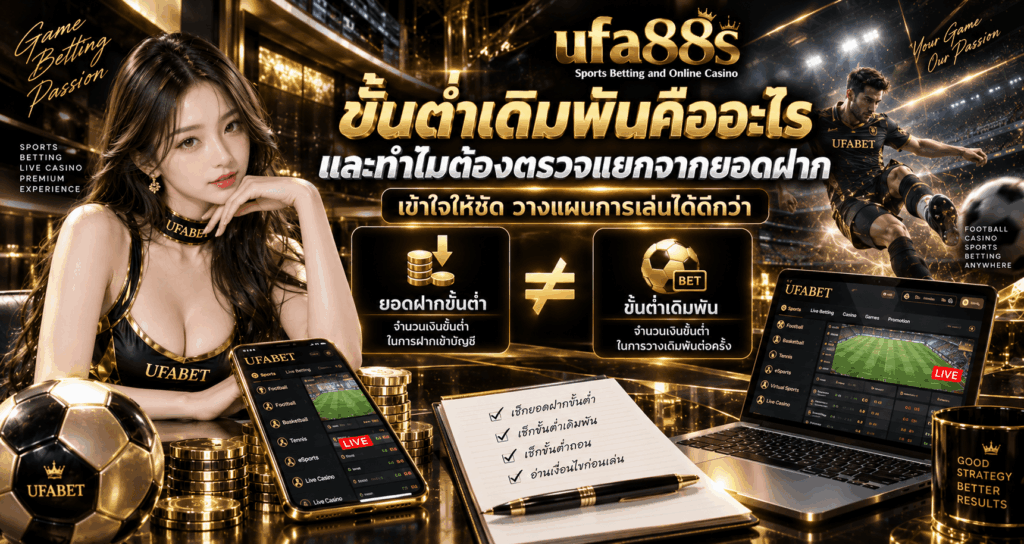เว็บแทงบอลไม่มีขั้นต่ำ