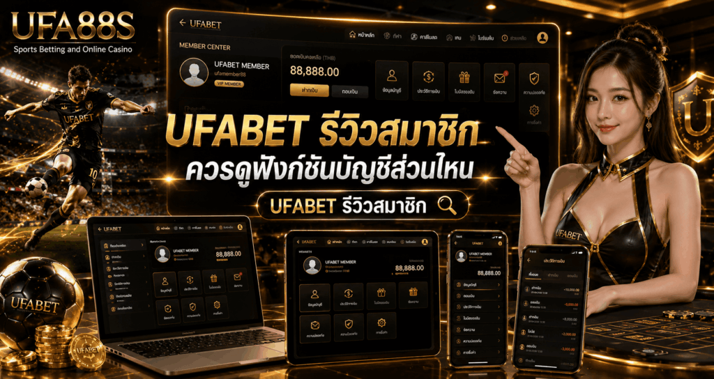 UFABET รีวิวสมาชิก