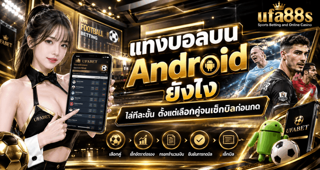 แทงบอลบน Android ยังไง