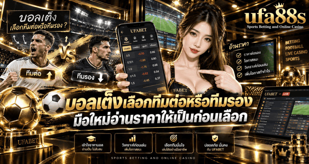 บอลเต็งเลือกทีมต่อหรือทีมรอง
