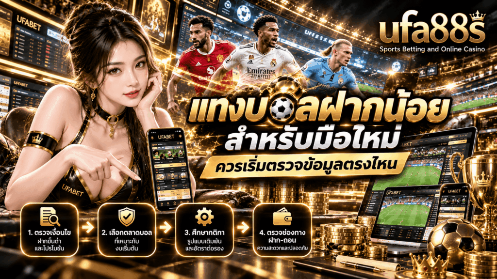 แทงบอลฝากน้อย