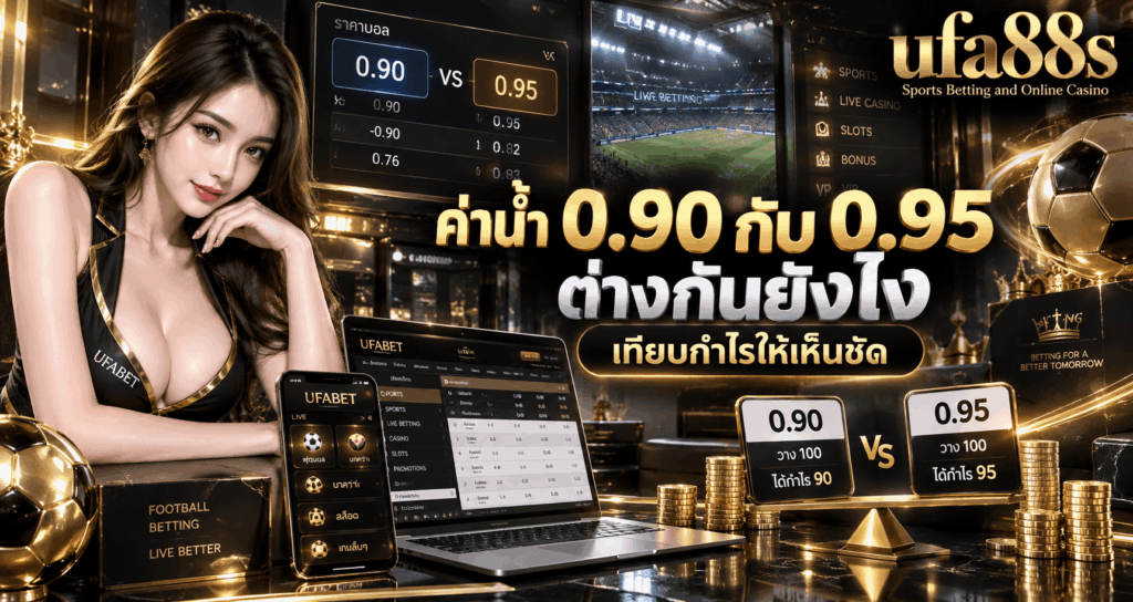 ค่าน้ำ 0.90 กับ 0.95 ต่างกันยังไง