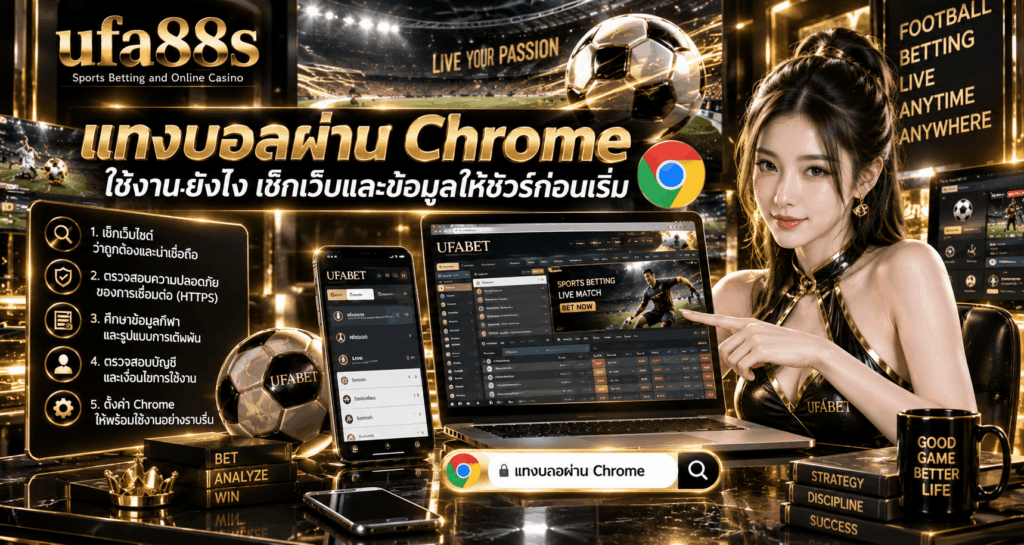 แทงบอลผ่าน Chrome