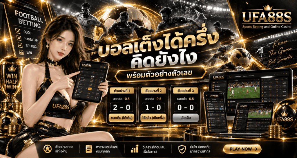 บอลเต็งได้ครึ่งคิดยังไง