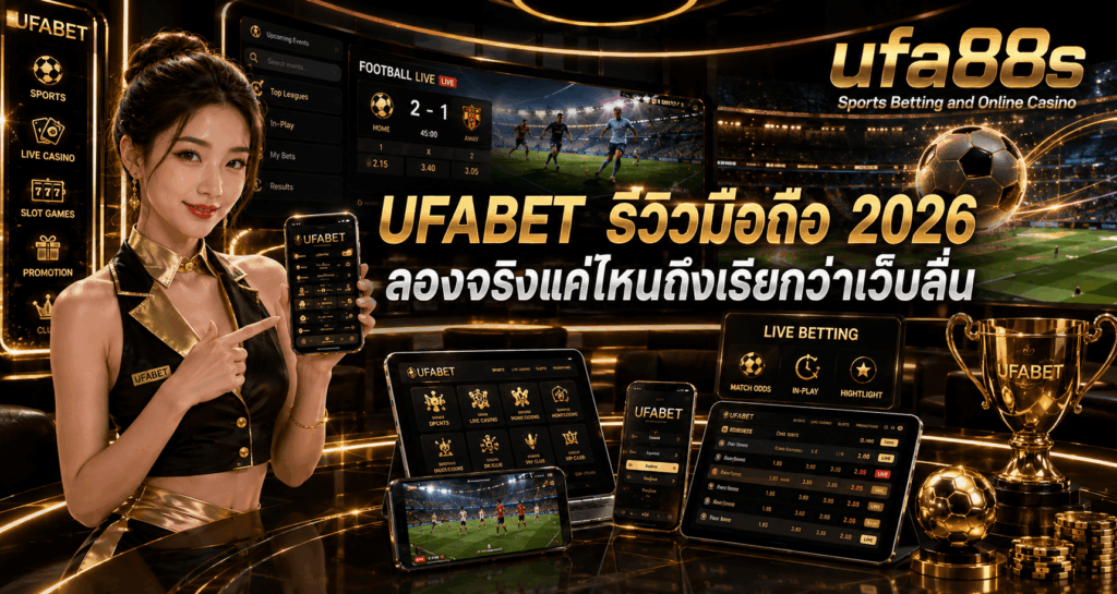 UFABET รีวิวมือถือ