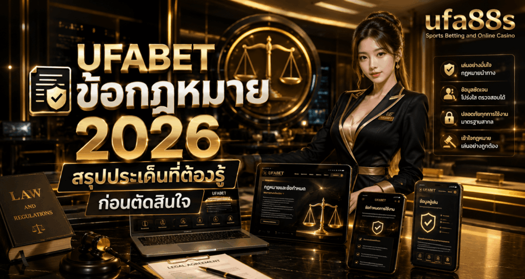 UFABET ข้อกฎหมาย