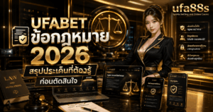 UFABET ข้อกฎหมาย