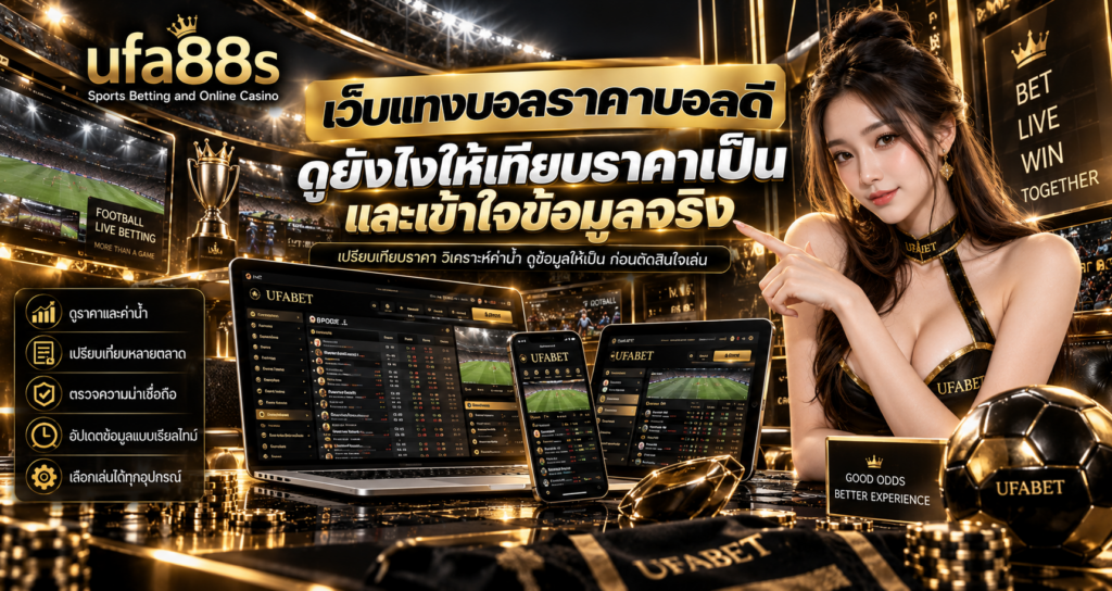 เว็บแทงบอลราคาบอลดี