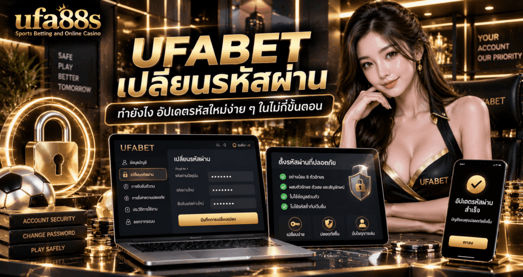 UFABET เปลี่ยนรหัสผ่าน