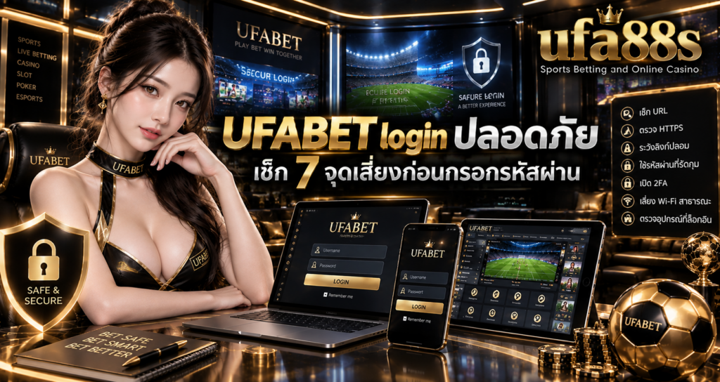 UFABET login ปลอดภัย