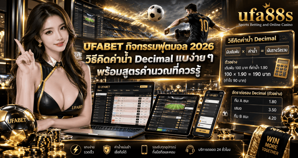 วิธีคิดค่าน้ำ Decimal