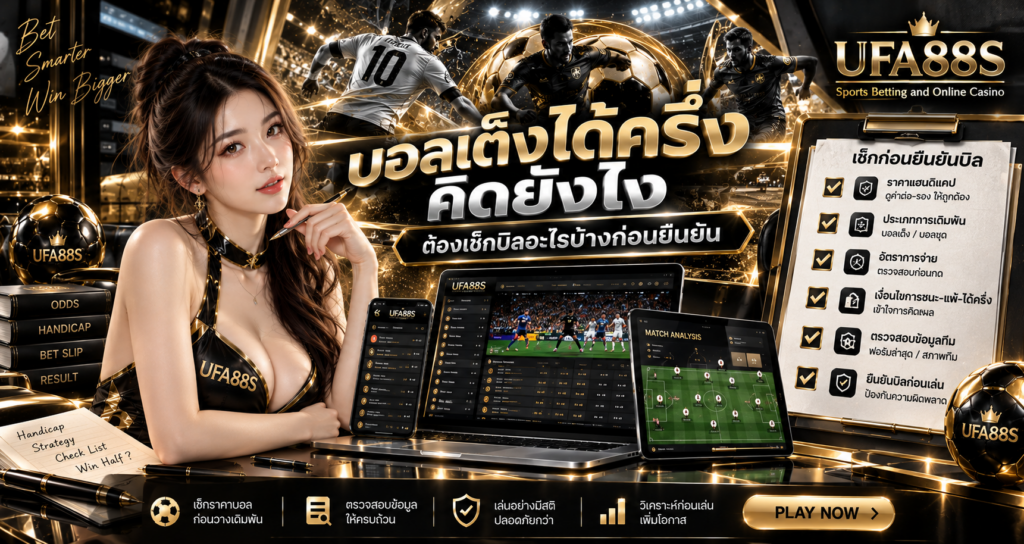 บอลเต็งได้ครึ่งคิดยังไง