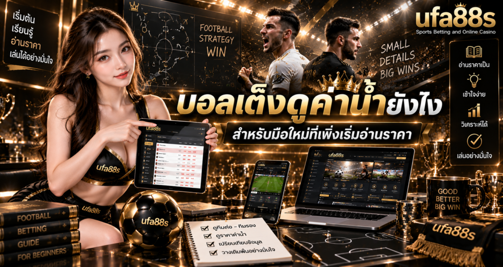 บอลเต็งดูค่าน้ำยังไง