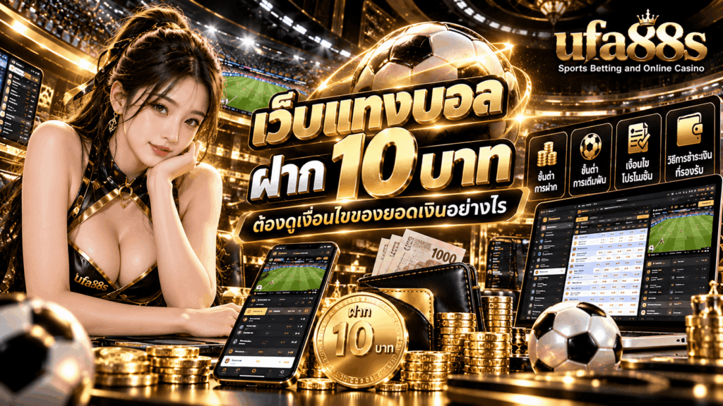 ฝาก 10 บาท แทงบอลได้ไหม