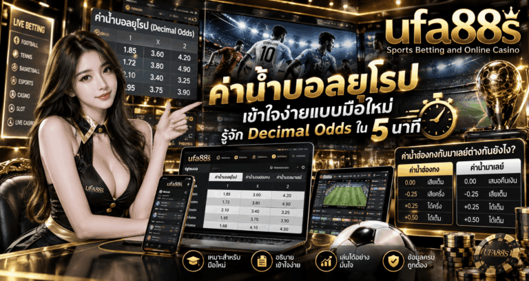 ค่าน้ำบอลยุโรป