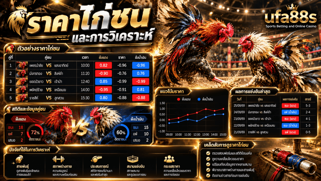 แทงไก่ชน