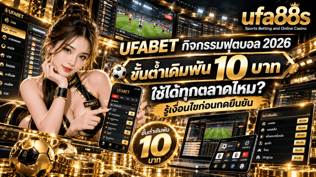 ขั้นต่ำเดิมพัน 10 บาท