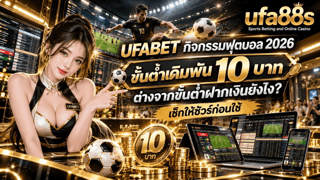 ขั้นต่ำเดิมพัน 10 บาท