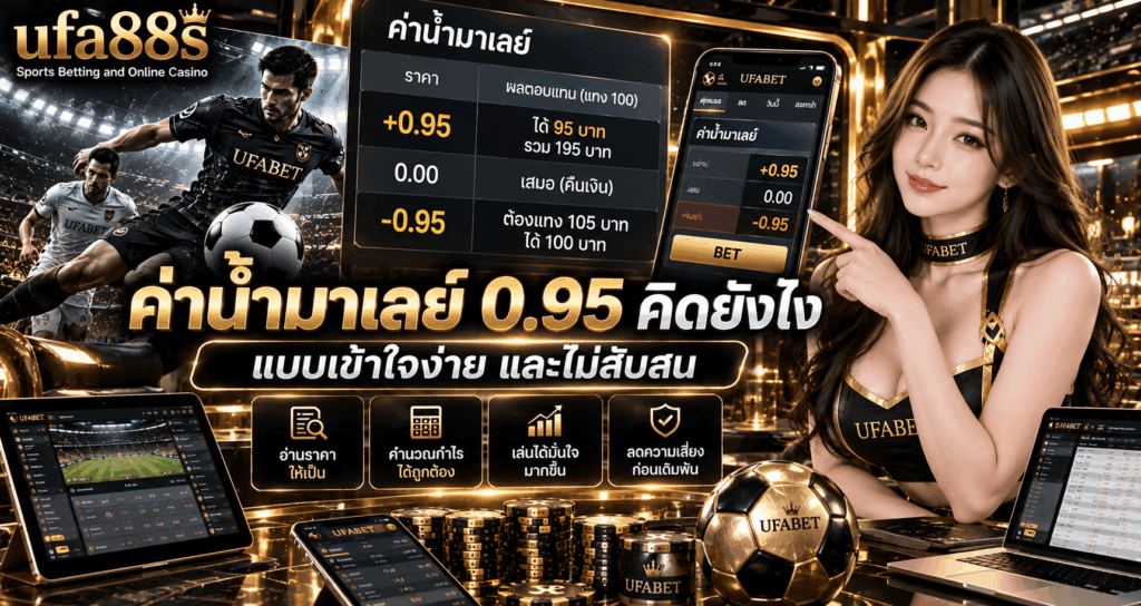 ค่าน้ำมาเลย์ 0.95 คิดยังไง
