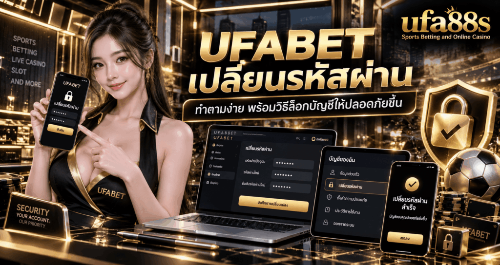 UFABET เปลี่ยนรหัสผ่าน