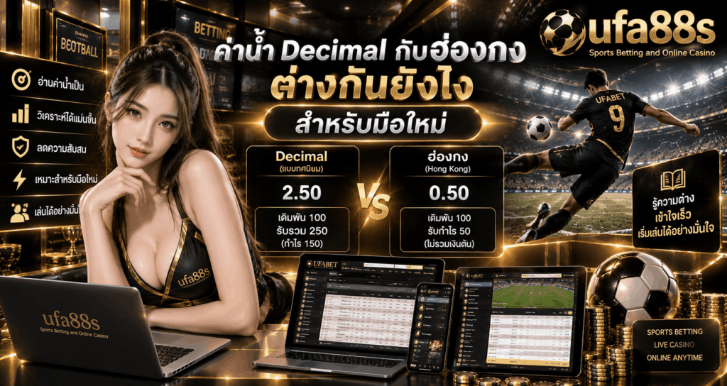 ค่าน้ำ Decimal กับฮ่องกงต่างกันยังไง