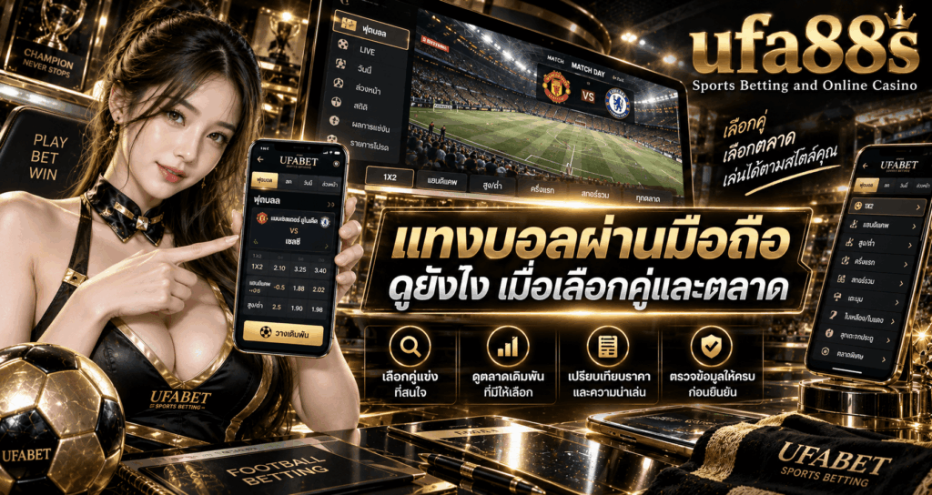 แทงบอลผ่านมือถือ