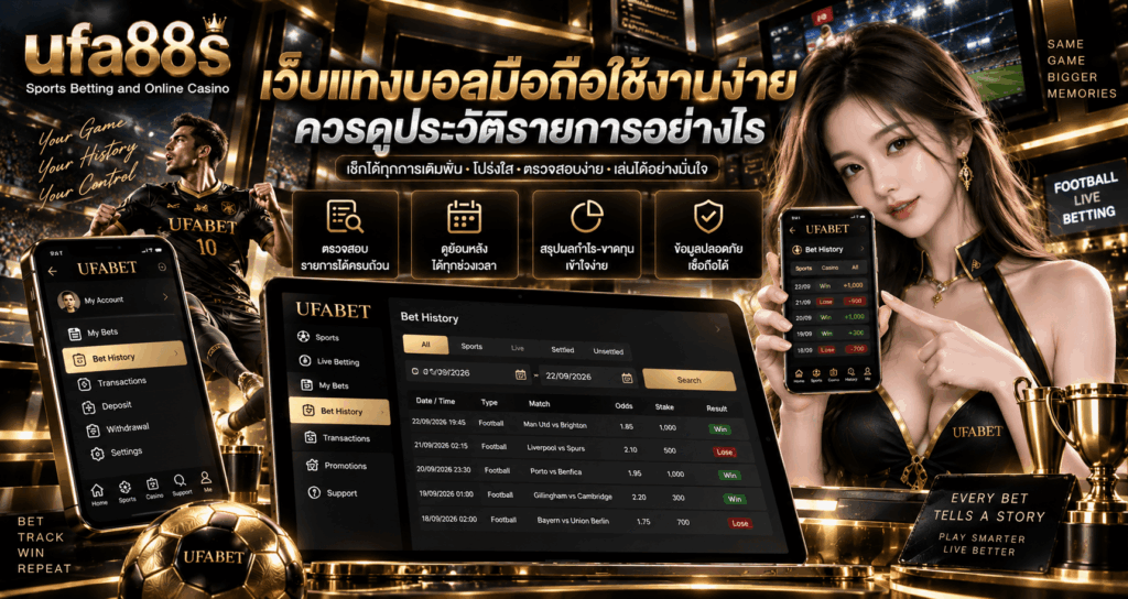เว็บแทงบอลมือถือใช้งานง่าย