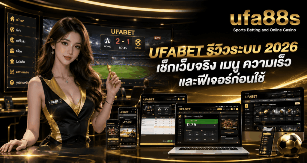 UFABET รีวิวระบบ