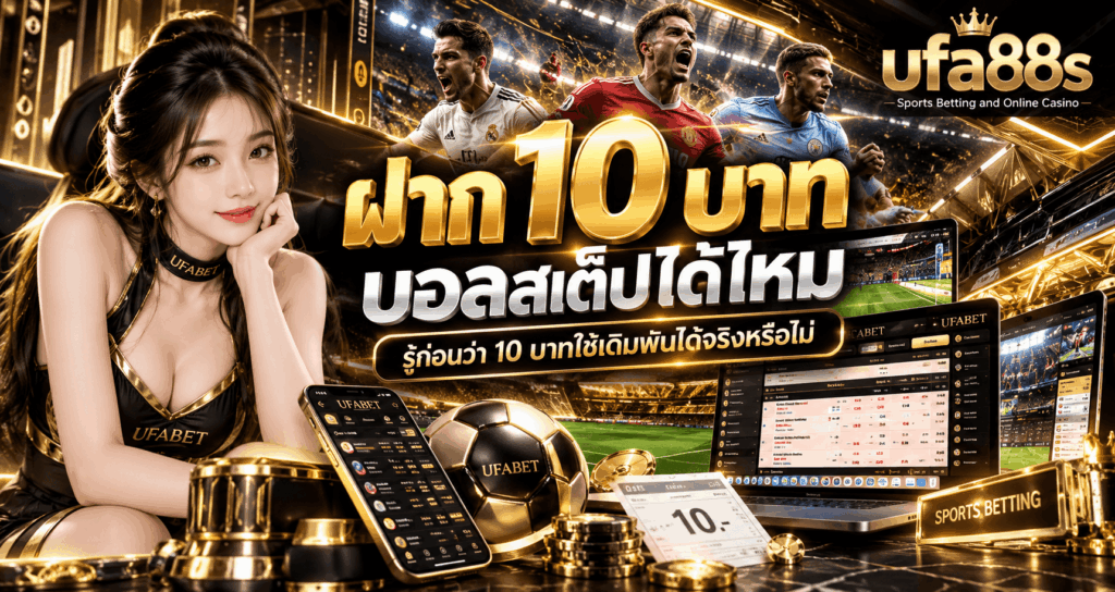 ฝาก 10 บาท บอลสเต็ปได้ไหม