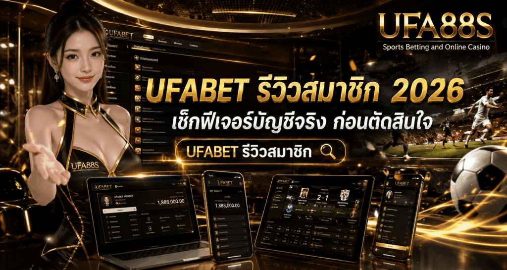 UFABET รีวิวสมาชิก