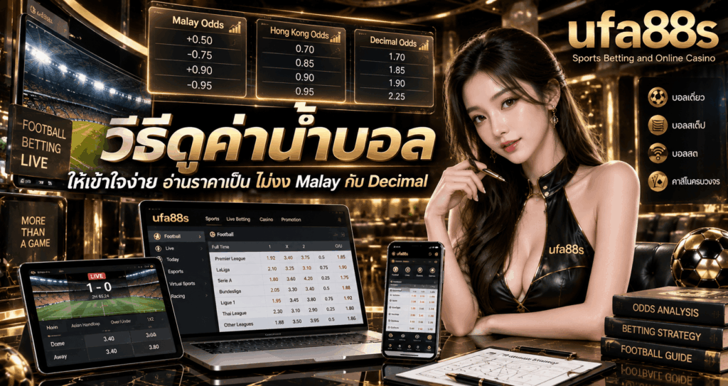 วิธีดูค่าน้ำบอล