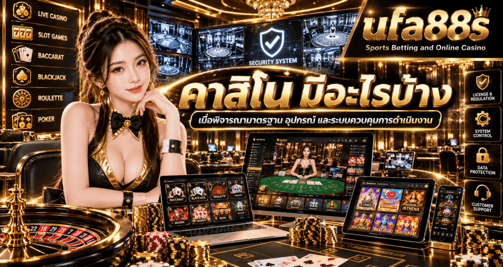 คาสิโน มีอะไรบ้าง