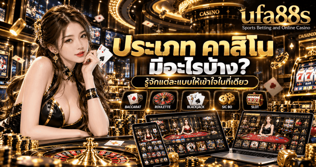 ประเภท คาสิโน