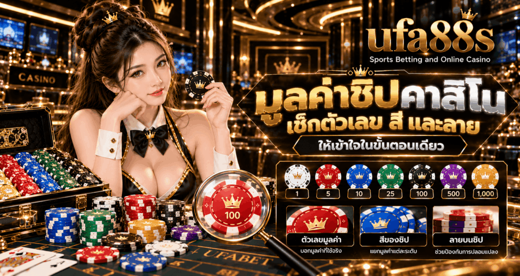 มูลค่าชิปคาสิโน