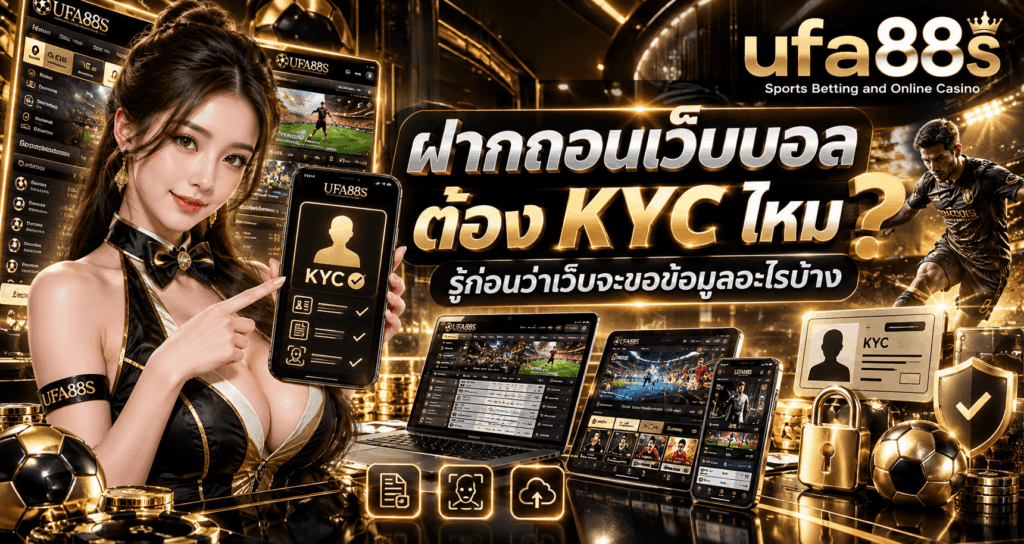 ฝากถอนเว็บบอลต้อง KYC ไหม