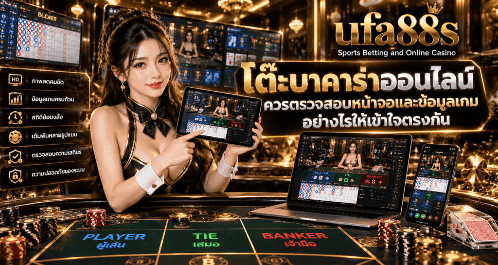 โต๊ะบาคาร่า