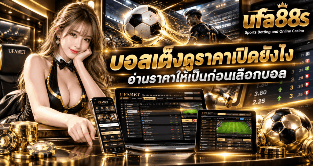 บอลเต็งดูราคาเปิดยังไง