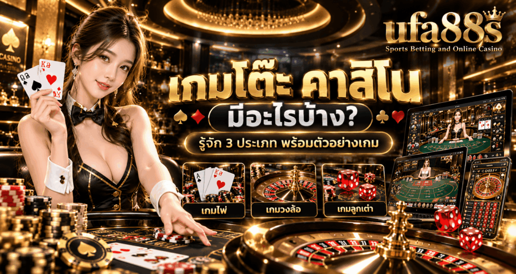 เกมโต๊ะ คาสิโน