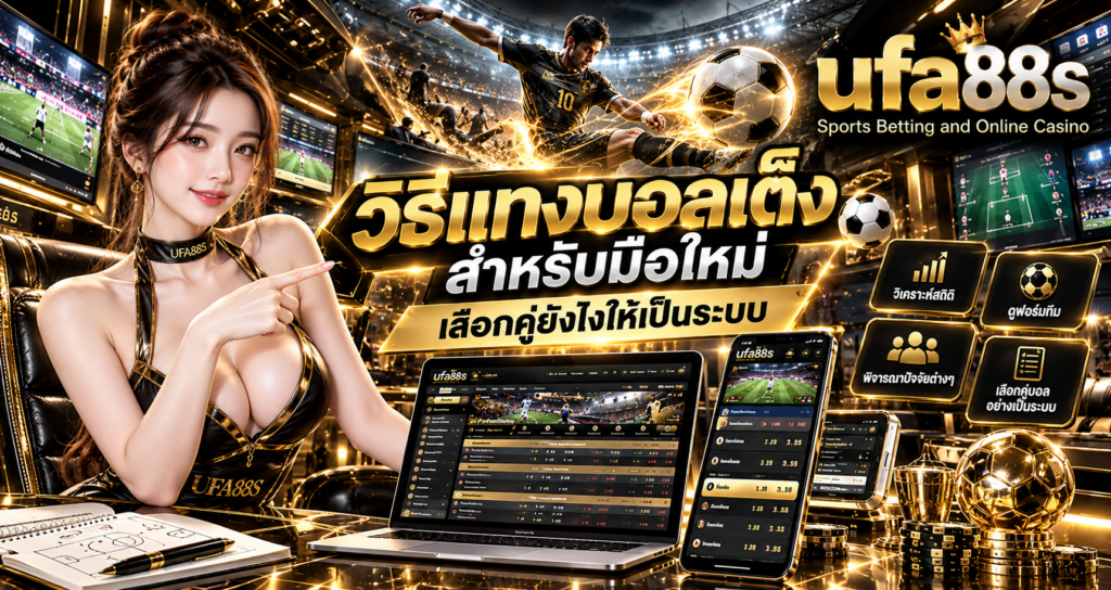 วิธีแทงบอลเต็ง