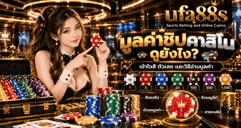 มูลค่าชิปคาสิโน