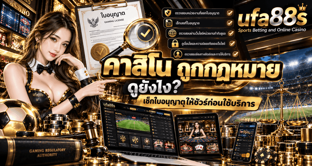 คาสิโน ถูกกฎหมาย
